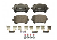 Kit de plaquettes de frein, frein à disque PREMIER ECO FRICTION FDB4058 Ferodo