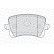 Kit de plaquettes de frein, frein à disque PREMIER ECO FRICTION FDB4058 Ferodo, Vignette 3
