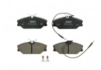 Kit de plaquettes de frein, frein à disque PREMIER ECO FRICTION FDB406 Ferodo
