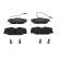 Kit de plaquettes de frein, frein à disque PREMIER ECO FRICTION FDB406 Ferodo, Vignette 3