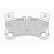 Kit de plaquettes de frein, frein à disque PREMIER ECO FRICTION FDB4065 Ferodo, Vignette 4