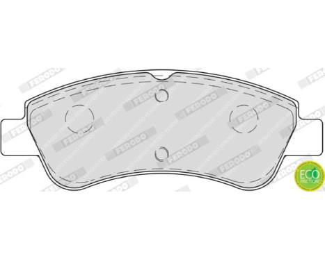 Kit de plaquettes de frein, frein à disque PREMIER ECO FRICTION FDB4066 Ferodo, Image 5