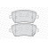 Kit de plaquettes de frein, frein à disque PREMIER ECO FRICTION FDB4069 Ferodo, Vignette 4
