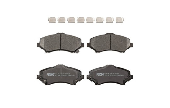 Kit de plaquettes de frein, frein à disque PREMIER ECO FRICTION FDB4074 Ferodo