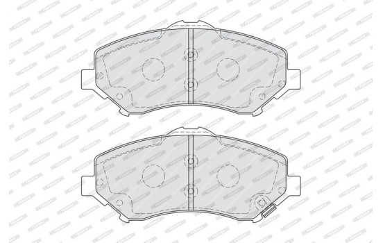Kit de plaquettes de frein, frein à disque PREMIER ECO FRICTION FDB4074 Ferodo, Image 4