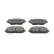 Kit de plaquettes de frein, frein à disque PREMIER ECO FRICTION FDB4081 Ferodo, Vignette 3