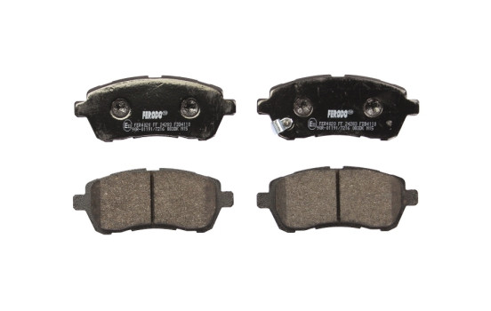 Kit de plaquettes de frein, frein à disque PREMIER ECO FRICTION FDB4110 Ferodo