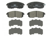 Kit de plaquettes de frein, frein à disque PREMIER ECO FRICTION FDB4112 Ferodo