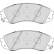 Kit de plaquettes de frein, frein à disque PREMIER ECO FRICTION FDB4113 Ferodo, Vignette 2