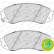 Kit de plaquettes de frein, frein à disque PREMIER ECO FRICTION FDB4113 Ferodo, Vignette 4