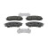 Kit de plaquettes de frein, frein à disque PREMIER ECO FRICTION FDB4113 Ferodo, Vignette 3