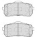 Kit de plaquettes de frein, frein à disque PREMIER ECO FRICTION FDB4114 Ferodo, Vignette 2