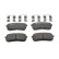 Kit de plaquettes de frein, frein à disque PREMIER ECO FRICTION FDB4114 Ferodo, Vignette 3