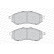 Kit de plaquettes de frein, frein à disque PREMIER ECO FRICTION FDB4177 Ferodo, Vignette 4