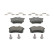 Kit de plaquettes de frein, frein à disque PREMIER ECO FRICTION FDB4178 Ferodo, Vignette 2