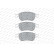 Kit de plaquettes de frein, frein à disque PREMIER ECO FRICTION FDB4180 Ferodo, Vignette 3