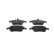 Kit de plaquettes de frein, frein à disque PREMIER ECO FRICTION FDB4181 Ferodo, Vignette 3