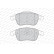Kit de plaquettes de frein, frein à disque PREMIER ECO FRICTION FDB4181 Ferodo, Vignette 4
