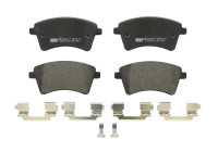 Kit de plaquettes de frein, frein à disque PREMIER ECO FRICTION FDB4185 Ferodo