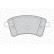 Kit de plaquettes de frein, frein à disque PREMIER ECO FRICTION FDB4185 Ferodo, Vignette 4