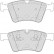 Kit de plaquettes de frein, frein à disque PREMIER ECO FRICTION FDB4189 Ferodo, Vignette 2