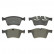 Kit de plaquettes de frein, frein à disque PREMIER ECO FRICTION FDB4189 Ferodo