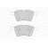 Kit de plaquettes de frein, frein à disque PREMIER ECO FRICTION FDB4189 Ferodo, Vignette 4