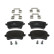 Kit de plaquettes de frein, frein à disque PREMIER ECO FRICTION FDB4190 Ferodo, Vignette 5
