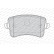 Kit de plaquettes de frein, frein à disque PREMIER ECO FRICTION FDB4190 Ferodo, Vignette 6