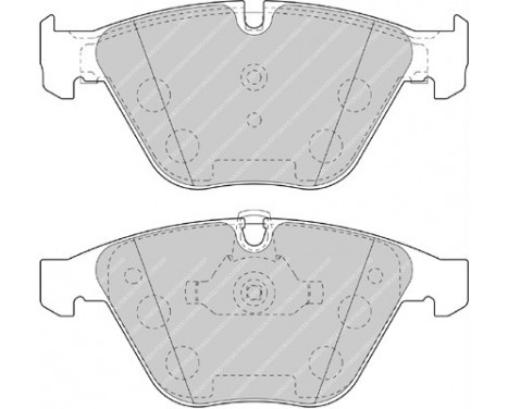 Kit de plaquettes de frein, frein à disque PREMIER ECO FRICTION FDB4191 Ferodo, Image 2