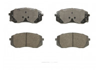Kit de plaquettes de frein, frein à disque PREMIER ECO FRICTION FDB4194 Ferodo