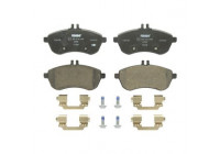 Kit de plaquettes de frein, frein à disque PREMIER ECO FRICTION FDB4199 Ferodo