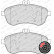 Kit de plaquettes de frein, frein à disque PREMIER ECO FRICTION FDB4199 Ferodo, Vignette 5