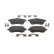 Kit de plaquettes de frein, frein à disque PREMIER ECO FRICTION FDB4199 Ferodo, Vignette 5