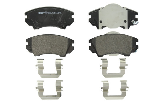 Kit de plaquettes de frein, frein à disque PREMIER ECO FRICTION FDB4208 Ferodo