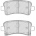 Kit de plaquettes de frein, frein à disque PREMIER ECO FRICTION FDB4209 Ferodo, Vignette 2