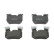 Kit de plaquettes de frein, frein à disque PREMIER ECO FRICTION FDB4217 Ferodo, Vignette 3