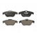 Kit de plaquettes de frein, frein à disque PREMIER ECO FRICTION FDB4220 Ferodo