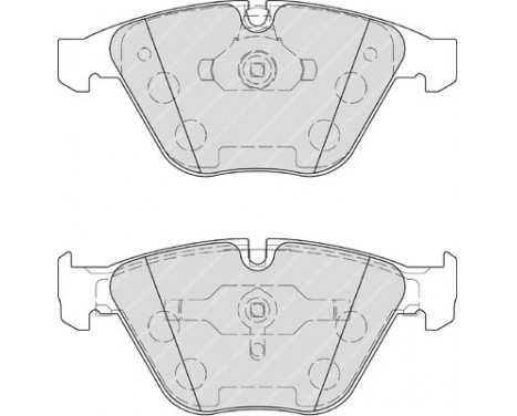 Kit de plaquettes de frein, frein à disque PREMIER ECO FRICTION FDB4221 Ferodo, Image 2