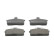 Kit de plaquettes de frein, frein à disque PREMIER ECO FRICTION FDB4226 Ferodo, Vignette 3