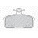 Kit de plaquettes de frein, frein à disque PREMIER ECO FRICTION FDB4226 Ferodo, Vignette 4