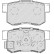 Kit de plaquettes de frein, frein à disque PREMIER ECO FRICTION FDB4227 Ferodo, Vignette 2