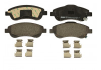 Kit de plaquettes de frein, frein à disque PREMIER ECO FRICTION FDB4228 Ferodo
