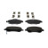 Kit de plaquettes de frein, frein à disque PREMIER ECO FRICTION FDB4228 Ferodo, Vignette 3