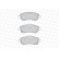 Kit de plaquettes de frein, frein à disque PREMIER ECO FRICTION FDB4228 Ferodo, Vignette 4