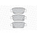 Kit de plaquettes de frein, frein à disque PREMIER ECO FRICTION FDB4233 Ferodo, Vignette 4