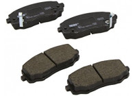 Kit de plaquettes de frein, frein à disque PREMIER ECO FRICTION FDB4234 Ferodo