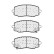 Kit de plaquettes de frein, frein à disque PREMIER ECO FRICTION FDB4234 Ferodo, Vignette 5