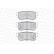 Kit de plaquettes de frein, frein à disque PREMIER ECO FRICTION FDB4247 Ferodo, Vignette 4