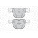 Kit de plaquettes de frein, frein à disque PREMIER ECO FRICTION FDB4259 Ferodo, Vignette 5